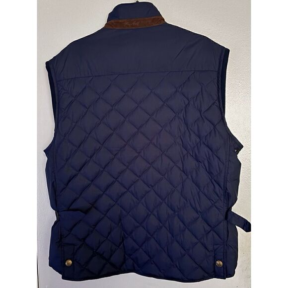 Ralph Lauren Polo Golf Diamond Goose Down Quilted Vest  in Navy Size XL / NWOT - Picture 3 of 9